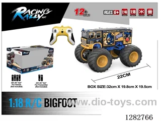 1:18 RC car W L/M not included battery
