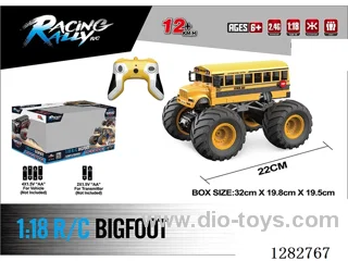 1:18 RC car W L/M not included battery