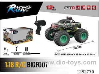 1:18 RC car included battery