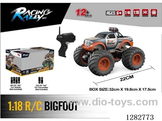 1:18 RC car not included battery
