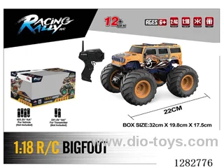 1:18 RC car not included battery