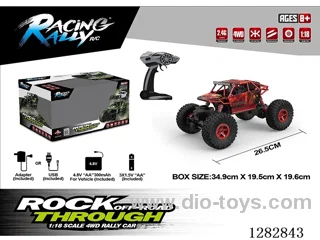 1:18 RC car included battery
