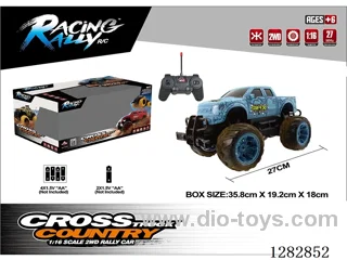 1:16 4ch RC car not included battery