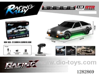 1:18 rc car included battery