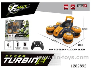 rc stunt car included battery