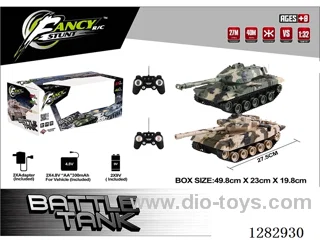 1:32 RC Infrared Battle Tanks included battery