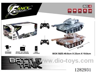 1:32 RC Infrared Battle Tanks included battery