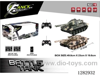 1:32 RC Infrared Battle Tanks not included battery