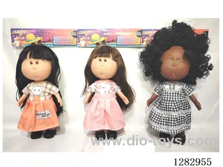 10-inch Vinyl Potato Doll - Random Hair Color Combinations