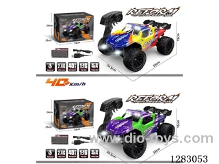 1:14 2.4G Brushed Full-Scale High-Speed Car with Light Included Battery