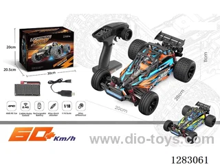 1:18 2.4G Brushless Full-Scale High-Speed Car with Light Included Battery