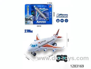 2 ch rc aircraft with light