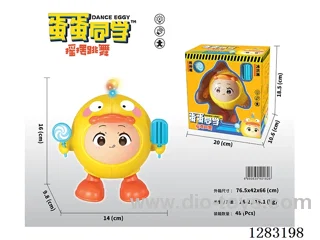 B/O dancing toys W L/M not included battery