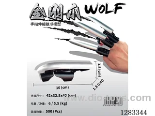 Retractable Wolf Claw Model (Finger)