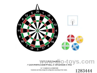 Large Foldable Target Disc, 66 cm, for Throwing Sticky Balls - Simulated Magnetic