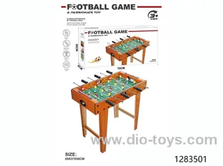 Wooden soccer table in color box
