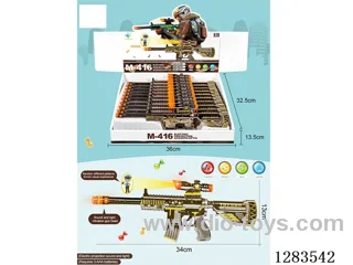 B/O gun W L/M/Projection 10PCS not included battery