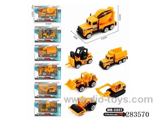 Alloy Engineering Vehicle - free wheel