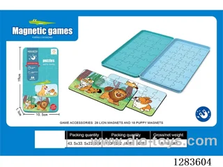 Animal Puzzle (Magnetic Tin Box)