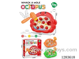 Octopus Whack-a-Mole 3 colors