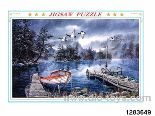 1000 pcs puzzle in color box