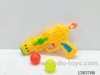 Ping Pong Ball Gun with 3 Colored Balls