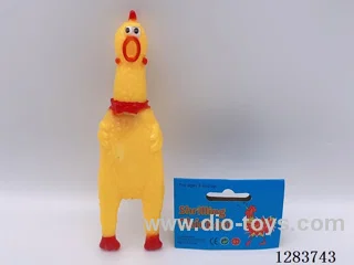 Vinylic Squeaky Chicken (Small)