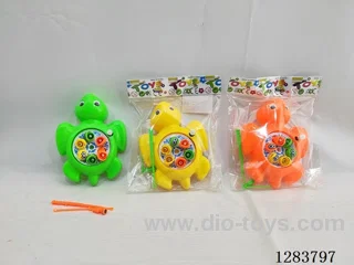 Cartoon Turtle Wind-Up Fishing Spool 3 colors