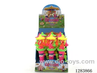 Hand-Cranked Carousel with Lights (12PCS) — Price per Piece