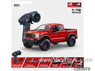1:12 Full-Scale 4WD Off-Road Vehicle (Battery Included) - red