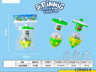 6-Light Spinning Top