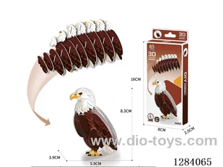 3D Animal Puzzle   Eagle