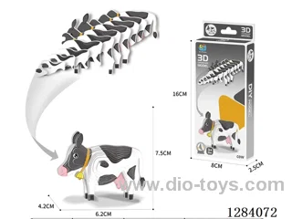 3D Animal Puzzle  Cow