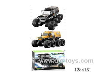 Amphibious Land-Water Vehicle 1:14 4WD 2.4G RC Waterproof included battery