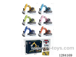 Mini Excavator 1:64 4WD 2.4 GHz RC W L/M included battery