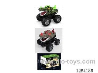 1:24 2WD 2.4G RC dinosaur car with light included battery