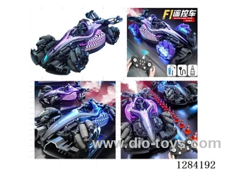 1:16 4WD 2.4G RC car W L/M/spray/universal wheel included battery