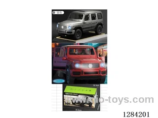1:16 4WD 2.4G RC car W L/M//projection/Gesture-activated door opening included battery