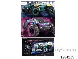 High-Speed Car Brushless Motor 1:16 55-70 km/h 4WD 2.4 GHz RC ,lights included battery