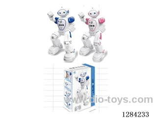 Infrared RC Robot W L/M/ Programmable Movements/Voice/Touch Sensing/Dancing/Sensor Interaction included battery