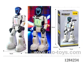 RC Robot W L/M/ Programmable Movements/Voice/Touch Sensing/Dancing/Sensor Interaction/Voice Recording. English/Russian included battery