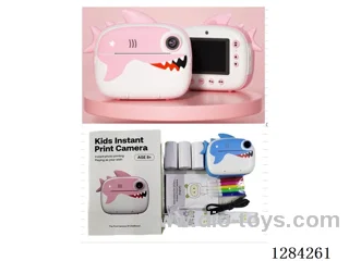 Camera / Instant printing / 2.4-inch screen / 12 built-in languages / Dual cameras / Photo and video capture / SD card support included battery