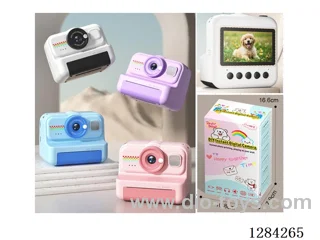 Camera / Instant printing / 2.4-inch screen / 12 built-in languages / Front-facing camera / Photo and video capture / SD card support included battery
