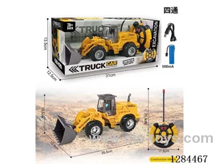 4ch RC Farmer Construction Vehicle (Bulldozer) - Rechargeable included battery
