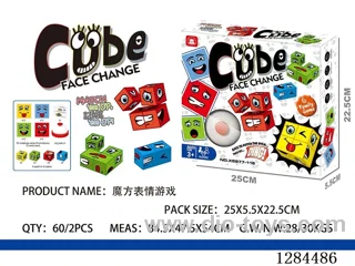 Rubik's Cube Expression Game
