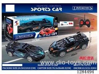 4ch Skeleton RC Car included battery