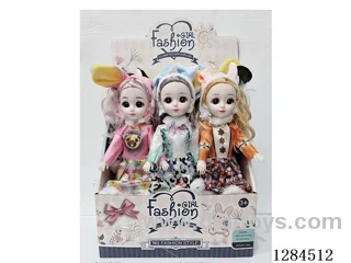 12-Inch Articulated Animal Dolls (9 PCS)