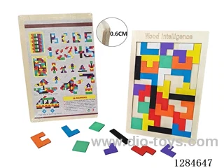 Wooden Tetris Block Puzzle 07