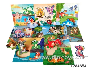 Wooden Small Finger-Grip Board (Assorted)