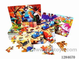 Wooden 24PCS Educational Puzzles (Multiple Styles)